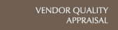 Vendor Quality Appraisal